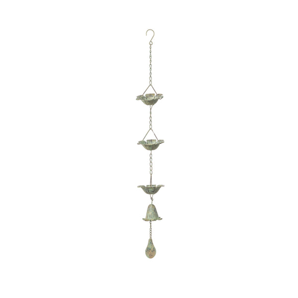 Flower Blossom Metal Rain Chain