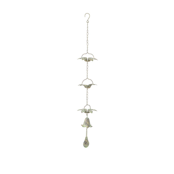 Flower Petal Metal Rain Chain