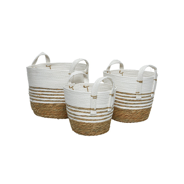 Rope Basket with Handles