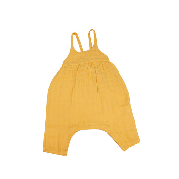 Tie Back Romper - Honey