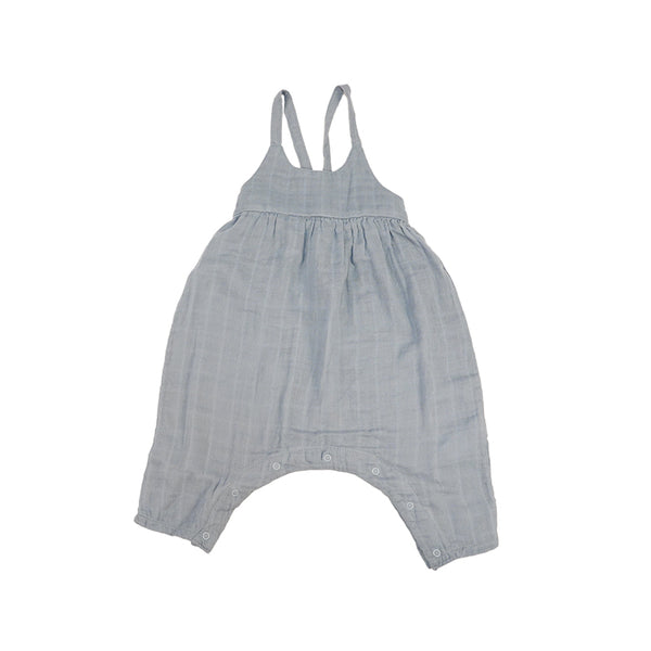 Tie Back Romper - Ocean