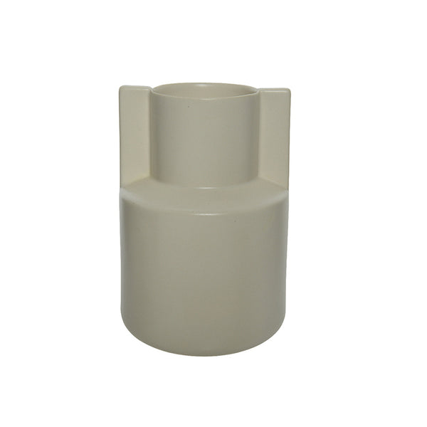 Modern Earthenware Vase - 11.2"