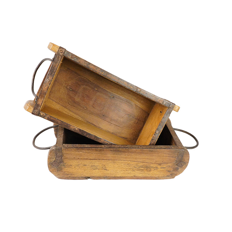 Wood Brick Mold with Handles