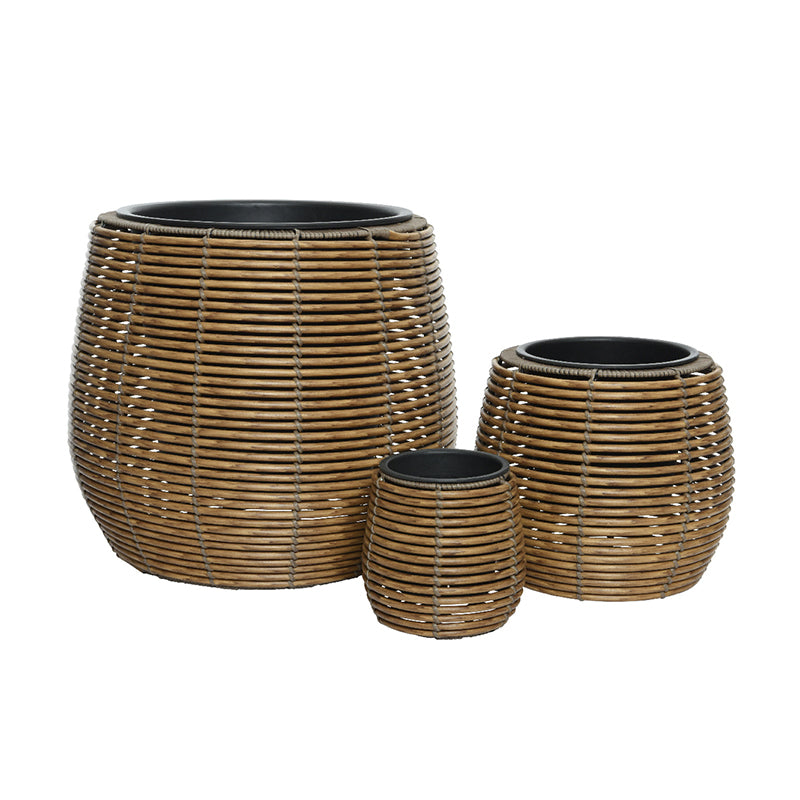 house and garden outdoor est 1901 made in vietnam planter Outdoor Rattan Planter