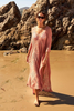 Knit Tunic - Rose (Model wearing at beach)