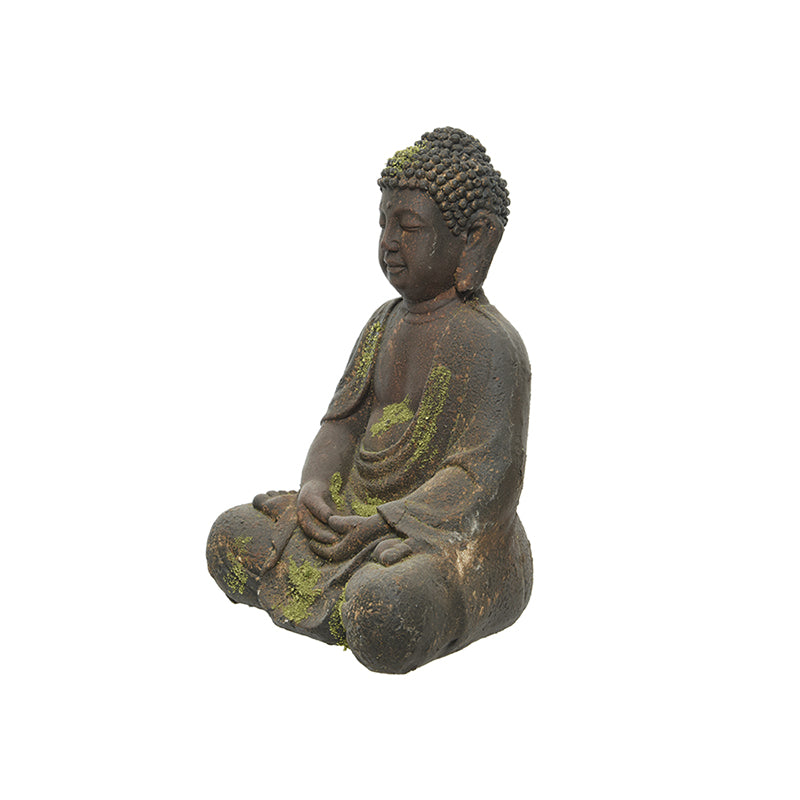  Sitting Buddha Statue - 11.75" (3/4 view)