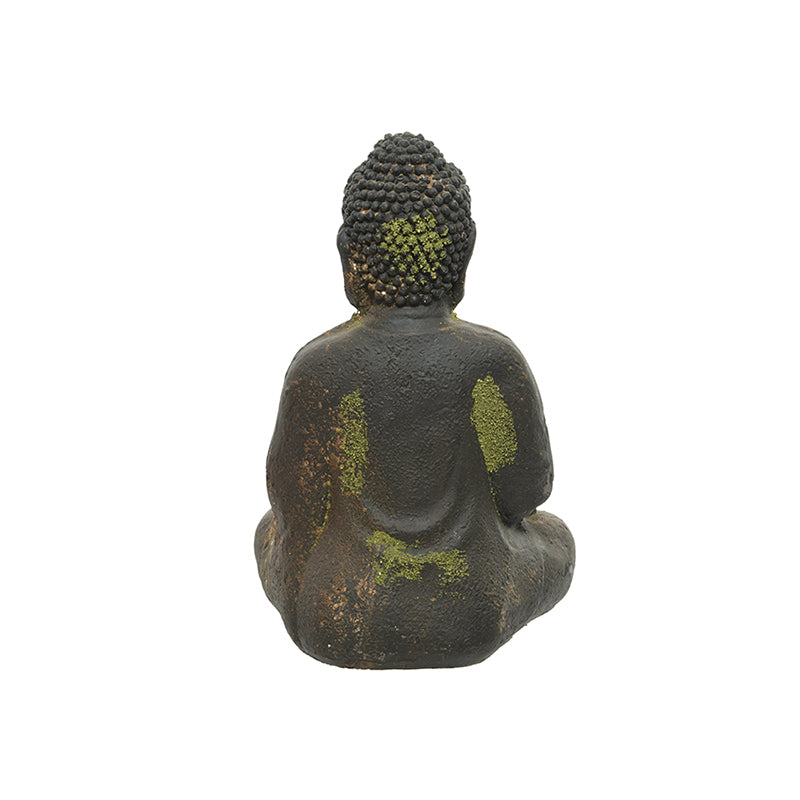  Sitting Buddha Statue - 11.75" (Back view)