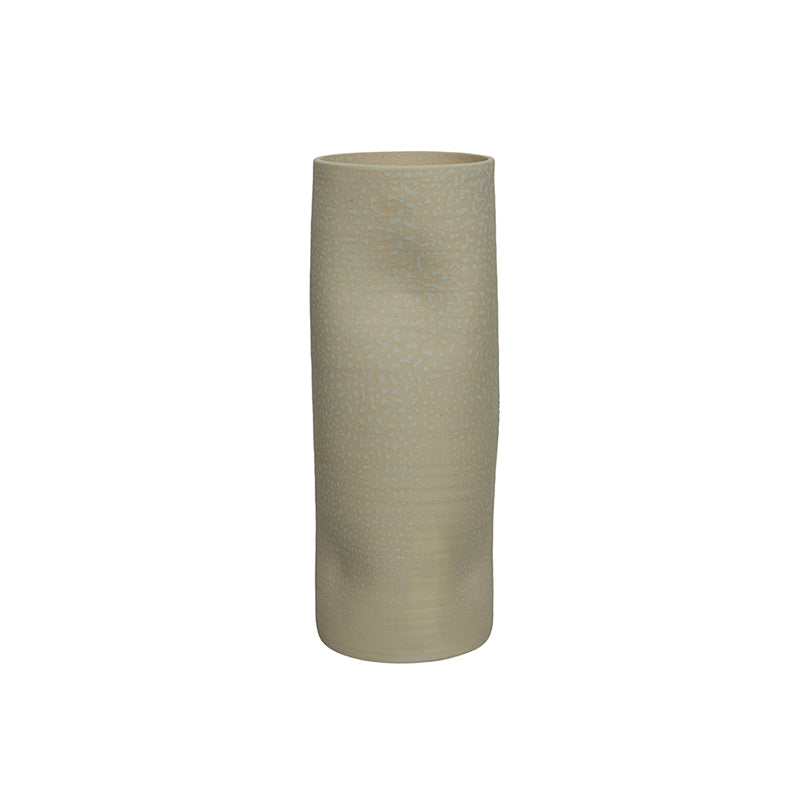 Earthenware Column Vase - 15.75"