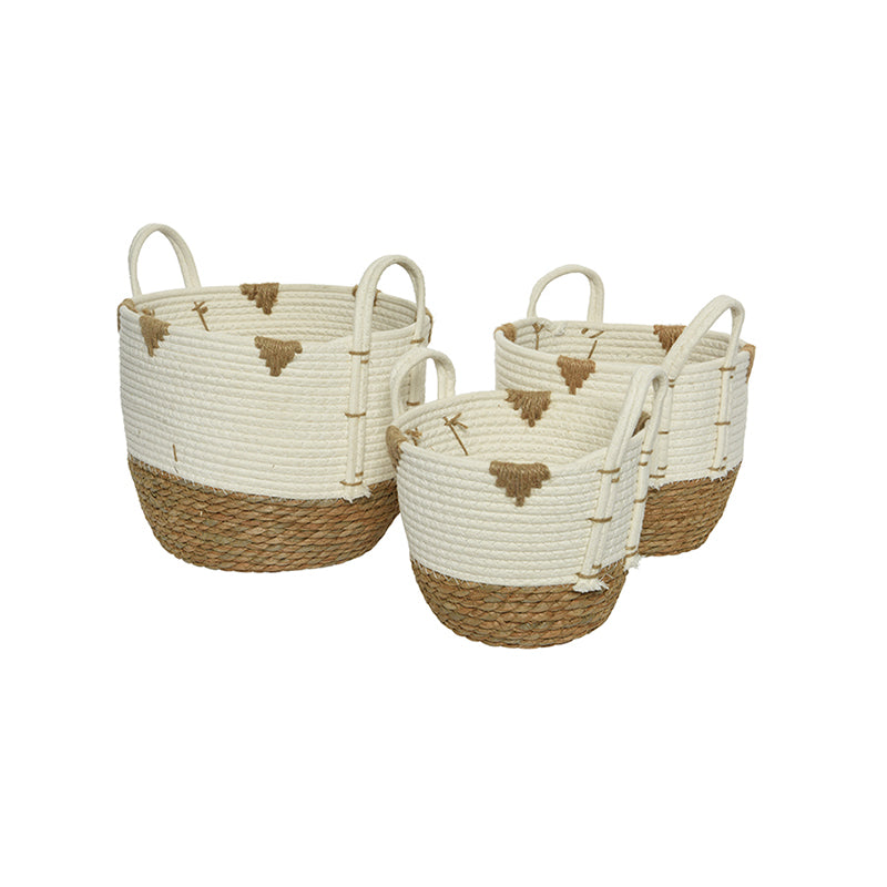 Cotton Basket with Handles