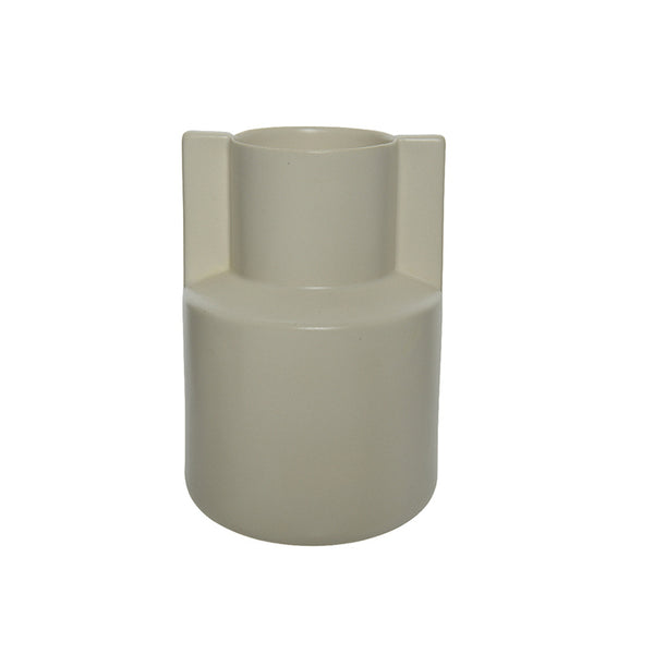 Modern Earthenware Vase - 8.75"